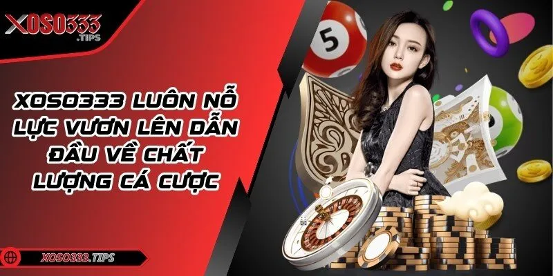 Xoso333 217 Hệ thống luôn nỗ lực vươn lên dẫn đầu về chất lượng cá cược